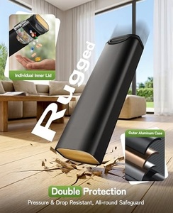 Vente en gros de boîtes à pilules en métal personnalisées, étanches, avec couvercle anti-humidité, organisateur de voyage portable, mini boîte de rangement pour capsules, 7 jours - Product Image 3