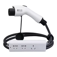 Qiaoyi China Neu 3,5 kW 220V AC IP55 3m Kabel EV-Entladepistole V2L GB/T Fahrzeugladegerät Camping-Steckdose Modell QYZF-2-16