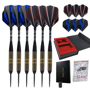 Professional Brass & Steel Dart Board Set with Steel Tip Darts for Indoor Home <b>Entertainment</b>-CZFIT Brand - Product Image 4
