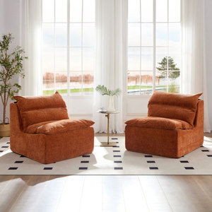 Canapé simple en tissu personnalisé, emballé sous vide et compressé, fauteuil de loisirs, canapé compressé - Product Image 5