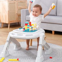 Hochwertiger 3-in-1 Faltbarer Lauflernwagen Multifunktional Neues Design mit Verstellbaren Funktionen 0-3 Jahre Plastik Kinderspielzeug