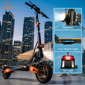 Monopattino Elettrico Fuoristrada KUGOO F2 Max, Autonomia 60KM, Motore 850W, Batteria 48V 20Ah, Pneumatici Larghi, Scooter Elettrico per Adulti - Product Image 5