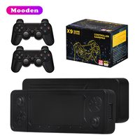 Console de jeu X9 Game Stick 1080P HD 64 Go avec plus de 30 000 jeux rétro S905x2 TV avec manette sans fil et connexion 2,4 GHz