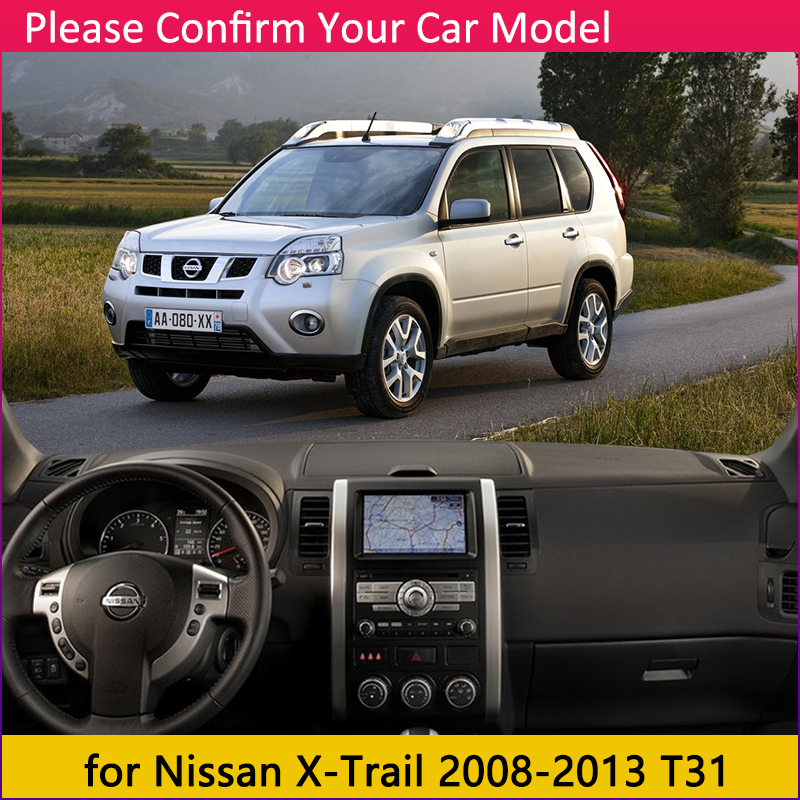 Tapis De Coffre Voiture Nissan X-Trail III 2013-2017 - Proline 3D Antidérapant Noir