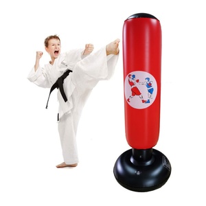 Sac de frappe gonflable en PVC pliable pour enfants, idéal pour l'entraînement, remplissable d'eau, pour développer les réflexes – Offre spéciale - Product Image 4