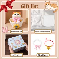 Jouet Squishy Renard à Neuf Queues Anti-Stress, Jouet Sensoriel en Colle Souple, Chaton Mignon, Décoration de Bureau pour Enfants Filles Garçons, Développement Sensoriel