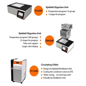 Máy phân tích kjeldahl tự động k9860 với chưng cất và chuẩn độ cho thực phẩm 0.1mg - 200mg N - Product Image 4