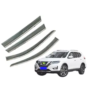 Pioggia Visor Sun Guard Finestra Deflettori del Fumo Auto Porta Visiera Vento Shield Per Nissan X-Trail 2014 2015 2016 2017 2018 2019 2020