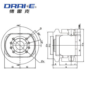 <span class=keywords><strong>Mandrin</strong></span> d'indexage Drake LC-570/LC-680/LC-<span class=keywords><strong>850</strong></span> Série <span class=keywords><strong>Mandrin</strong></span> de tour pour tours CNC Machines de fraisage et de tournage - Product Image 2