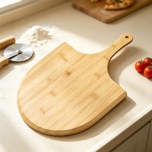 Planche à pâté en bois <span class=keywords><strong>d</strong></span>'acacia avec poignée et trou <span class=keywords><strong>de</strong></span> suspension, pelle à pizza en bois, plateau <span class=keywords><strong>de</strong></span> service pour <span class=keywords><strong>charcuterie</strong></span>, pain, fromage et fruits - Product Image 6