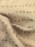 Robes pour femmes en crêpe tissé à rayures jacquard, en rayonne/coton, de poids moyen, douces, fluides, respirantes et respectueuses de la peau