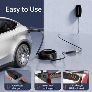 Câble d'extension de chargeur EV NACS 80A 48A 32A 16A compatible avec <span class=keywords><strong>Tesla</strong></span> Model 3 Y S X, étanche IP55, cordon de charge pour véhicule électrique - Product Image 4