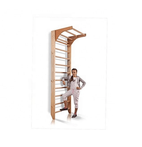 Barre Murale de Gymnastique en Bois JIAHE2011 pour Étirements Corporels, Modèle Suisse, Offre Spéciale Exportation - Product Image 4