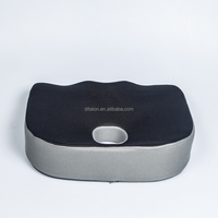 Coussin de siège en mousse à mémoire de forme orthopédique Coccyx soulagement de la douleur couverture en maille respirante refroidissement rebond lent chaise de bureau de voiture antidérapante