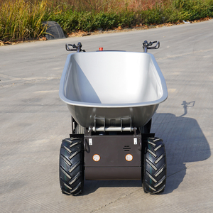 Nuevo Mini Dumper Rhinoceros <span class=keywords><strong>4x4</strong></span>, Carretilla con Ruedas, 450 kg, Dumper Eléctrico con Orugas, Autodescarga, Capacidad de la Cucharilla de 0.2 m³ - Product Image 4
