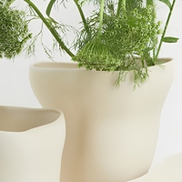 Ensemble de 3 vases en céramique Art Déco blancs en relief, bouteilles décoratives texturées à glaçure transparente pour la décoration de table à la maison