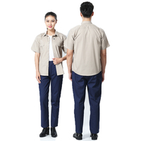 Uniforme de travail Anti-statique pour homme, vêtements de travail durables, chemises de bureau populaires