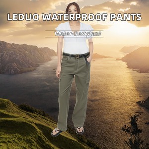 Pantalones Cargo de Algodón 100% de Cintura Media, Impermeables, Antiestáticos, con Cinco Bolsillos, Pliegues Delanteros y Cierre de Cremallera, Ajuste Holgado, Servicio OEM - Product Image 2