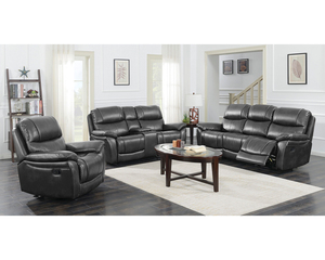 <b>Cheap</b> Modern Fashion Air Leather Recliner Sofa <b>Set</b> - Product Image 2