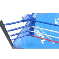 Accessoires professionnels de ring de boxe avec logo personnalisé couverture en toile de ring de boxe cordes à vendre