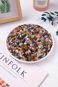 Venta al por Mayor de Cuentas de Piedras Preciosas Naturales Mixtas de 5-8 mm, Cuentas de Cristal en Bruto para Hacer Joyas, Manualidades, Decoración del Hogar y Acuarios - Product Image 5