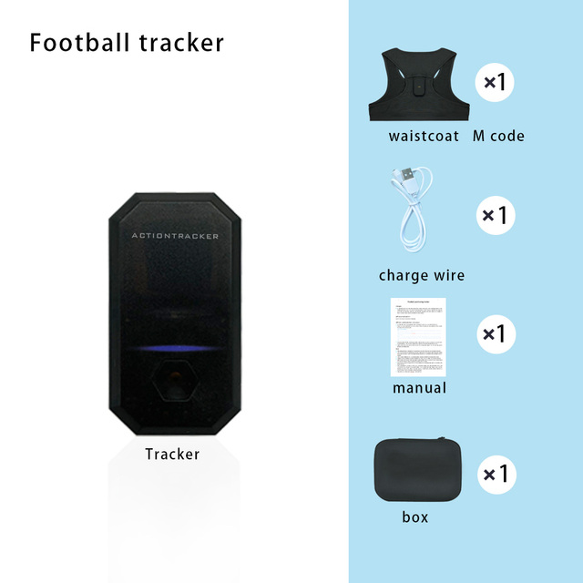 Football Activity Tracker & Performance Tank Top with Wearable Technology & APP Control for Enhanced Sports Performance-GPS+Vest