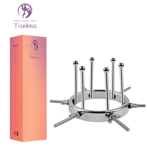 جديد موسع الشرج منتجات الكبار ألعاب الجنس الشرجي <span class=keywords><strong>6</strong></span> مسامير الفولاذ المقاوم للصدأ Sm المعادن المكونات بعقب قابل للتعديل فتحة مرور الشرج - Product Image 1