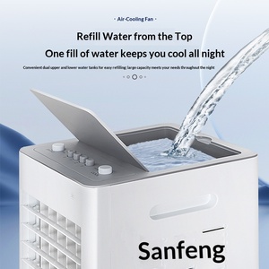 Ventilador de agua portátil para el hogar, enfriador de aire con control remoto, pequeño aire acondicionado móvil para dormitorio - Product Image 3