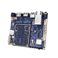 Placa de desarrollo integrada personalizada del fabricante compatible con Android 12EDP LCD y puertos serie UART ricos