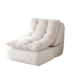 Custom Beanbag <b>Sofa</b> Square Foldable Foam Filling For Living Room Bedroom Use - Product Image 1