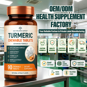 High Absorption <strong>Curcumin</strong> <strong>Turmeric</strong> Chewable <strong>Tablets</strong> Black Pepper Antioxidant Supplement for Joint Comfort Daily Body Wellness - Product Image 6