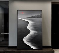 Vente en gros directe usine, personnalisable, Tableau mural abstrait géométrique moderne glamour en alliage d'aluminium fait main multifonctionnel