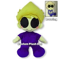 Memproduksi Mainan Boneka Plush Kustom Berkualitas Tinggi Mainan Figur Plush Kustom 20cm Boneka Plush Kustom