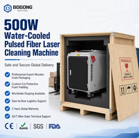 Machine de nettoyage au laser à fibre pulsée de 500 watts, machine de nettoyage par impulsions laser
