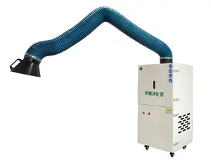 Smoke extractor polishing machine welding fume dust collector