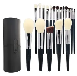 18Pcs beauty needs cosmetic brush set for professional cosmetic brush tools set produce by professional brush factory