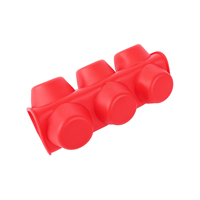 Moule à gâteau en silicone rond à 12 trous, moule à muffins, moule à pudding, moule à gâteau rond en silicone de qualité alimentaire antiadhésif pour cupcakes