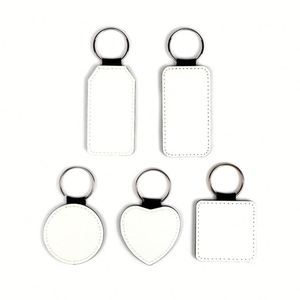 Custom Logo Matte Finish PU <b>Leather</b> <b>Keychain</b> with Bottle Opener - Halloween Themed Double Sided Sublimation Keyring - Product Image 4