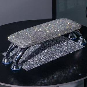 Coussin de main populaire orné de strass, support amovible et confortable pour manucure, coussin de main dédié aux salons de manucure - Product Image 4