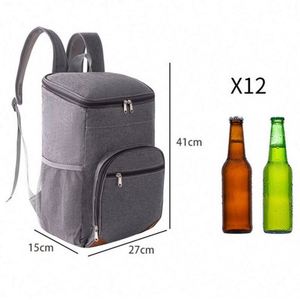 Fully Custom Waterproof Large Capacity Portable Aluminum Foil Outdoor Insulation Picnic Ice <b>Cooler</b> Lunch <b>Backpack</b> 4 Person - Product Image 2