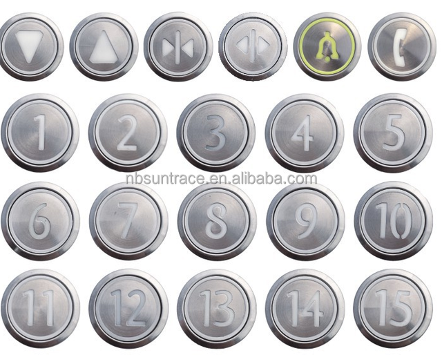 high quality elevator parts button