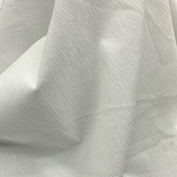 Tissu pour vêtements de femme et de fille, personnalisé en usine, vertical froissé, 100% polyester, extensible, respirant, élastique