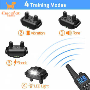 Частная торговая марка, ошейники для собак, глубокая водонепроницаемость, длительное время ожидания, диапазон 800 м, перезаряжаемый Удаленный Ошейник для дрессировки домашних животных - Product Image 2