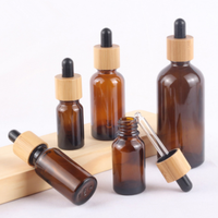 5ml 10ml 1oz 2oz 3oz 4oz bouteille d'huile essentielle ambre compte-gouttes bouteille en verre médicament compte-gouttes bouteille en verre