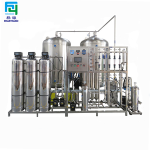 Acero inoxidable 500L/Hora PLC Controlado RO EDI Ultra-Pure Water Treatment Plant con bomba y 1 año de garantía - Product Image 4
