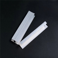 Connecteurs en forme de H pour profilés en plastique, accessoires de construction de serres pour plaques de toiture en polycarbonate