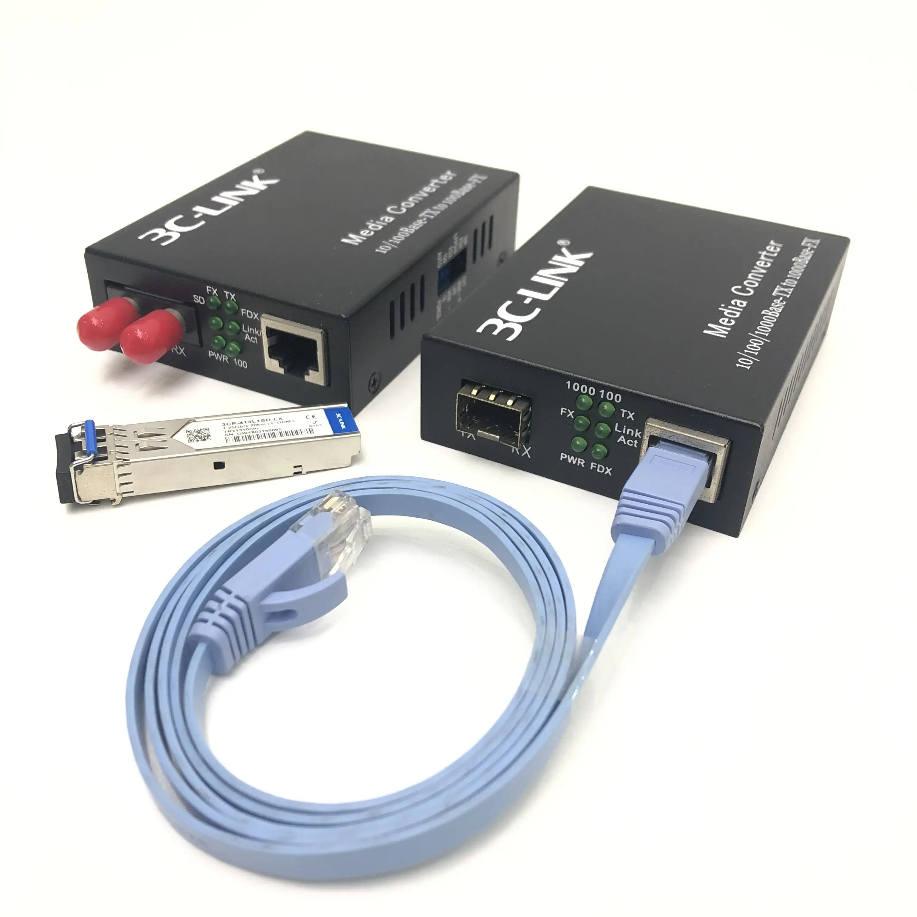 Ethernet medya dönüştürücü üzerinden 10/100/1000M Gigabit POE POE +/POE artı SFP SM MM Fiber