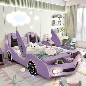 Coche deportivo multifuncional moderno-Cama infantil modelada <span class=keywords><strong>de</strong></span> <span class=keywords><strong>madera</strong></span> maciza Nuevo diseño para dormitorio <span class=keywords><strong>de</strong></span> niños - Product Image 3