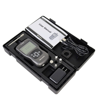 Instruments de mesure de force physiques Dynamomètre numérique portable à main pour la mesure de la force de poussée et de traction en unités N Gf Kgf de Bf