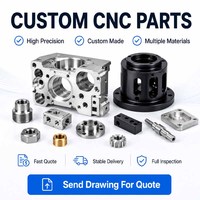 Piezas Metálicas de Alta Calidad Mecanizadas por CNC en Acero Inoxidable/Latón/Cobre/Bronce, Torneado, Fresado, Taladrado, Superficie Anodizada